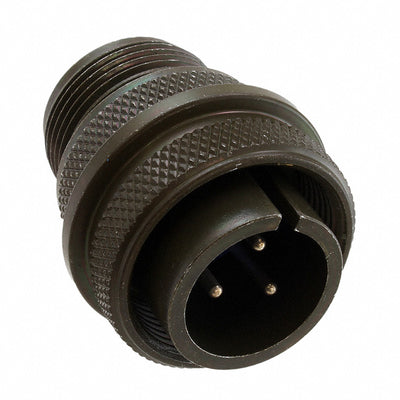 97-3106A-16S-5P by Amphenol Industrial Operations - CONNECTOR PLUG MALE 3P SILV SLDR CUP