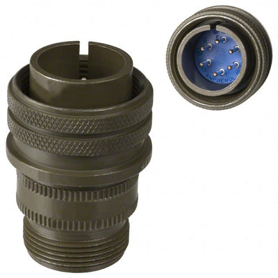 97-3106A-18-12P(946) by Amphenol Industrial Operations - CONNECTOR PLUG MALE 6P SILV SLDR CUP