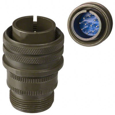 97-3106A-18-19P by Amphenol Industrial Operations - CONNECTOR PLUG MALE 10P SOLDER CUP