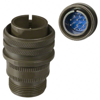 97-3106A-18-1P by Amphenol Industrial Operations - CONNECTOR PLUG MALE 10P SOLDER CUP