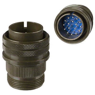 97-3106A-20-29P by Amphenol Industrial Operations - CONNECTOR PLUG MALE 17P SOLDER CUP