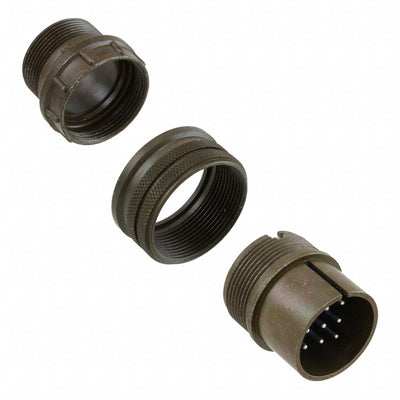 97-3106A-22-20P by Amphenol Industrial Operations - CONNECTOR PLUG MALE 9P SILV SLDR CUP