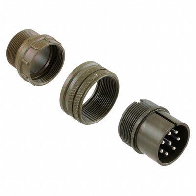 97-3106A-22-23P by Amphenol Industrial Operations - CONNECTOR PLUG MALE 8P SILV SLDR CUP