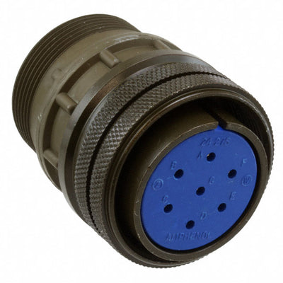 97-3106A-24-27S by Amphenol Industrial Operations - CONNECTOR PLUG FMALE 7P SOLDER CUP