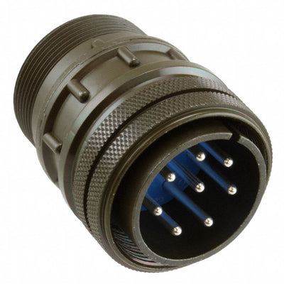 97-3106A-24-6P by Amphenol Industrial Operations - CONNECTOR PLUG MALE 8P SOLDER CUP