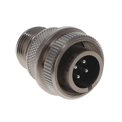 97-3106A14S-2P-689 by Amphenol Industrial Operations - CONNECTOR PLUG MALE 4P SILV SLDR CUP