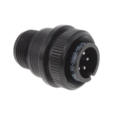 97-3106A14S-5P-621 by Amphenol Industrial Operations - CONNECTOR PLUG MALE 5P SILV SLDR CUP