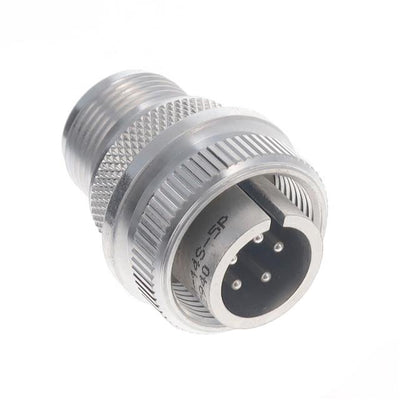 97-3106A14S-5P-639 by Amphenol Industrial Operations - CONNECTOR PLUG MALE 5P SILV SLDR CUP
