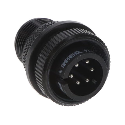 97-3106A14S-6P-621 by Amphenol Industrial Operations - CONNECTOR PLUG MALE 6P SILV SLDR CUP