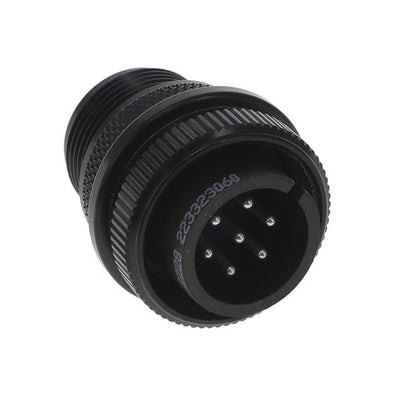 97-3106A16S-1P-621 by Amphenol Industrial Operations - CONNECTOR PLUG MALE 7P SILV SLDR CUP