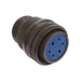 97-3106A22-5S by Amphenol Industrial Operations - CONNECTOR PLUG FMALE 6P SILV SLDR CUP