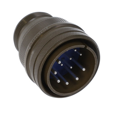 97-3106A28-9P by Amphenol Industrial Operations - CONNECTOR PLUG MALE 12P SILV SLDR CUP