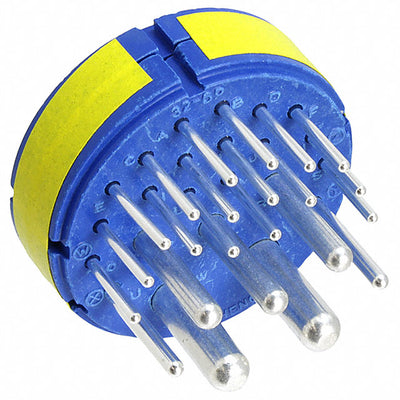 97-32-6P by Amphenol Industrial Operations - CONNECTOR MALE INSERT 23P SOLDER CUP