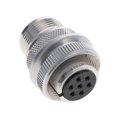 97-4106A16S-1S by Amphenol Industrial Operations - CONNECTOR PLUG HSNG FMALE 7POS INLINE