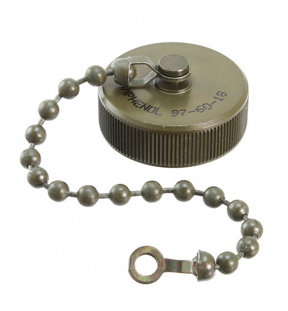 97-60-18 by Amphenol Industrial Operations - CONNECTOR COVER 18 OLIVE