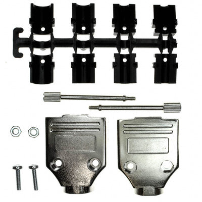 970-009-020R121 by NorComp Inc. - CONNECTOR BACKSHELL 9POS 180DEG SHLD