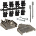 970-015-020R121 by NorComp Inc. - CONNECTOR BACKSHELL 15POS 180DEG SHLD