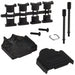 970-015-040R011 by NorComp Inc. - CONNECTOR BACKSHELL 15POS 180DEG SHLD