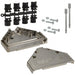 970-037-020R121 by NorComp Inc. - CONNECTOR BACKSHELL 37POS 180DEG SHLD