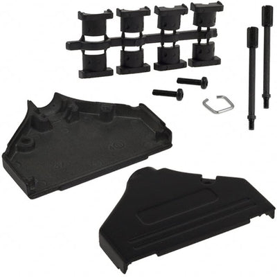 970-037-040R011 by NorComp Inc. - CONNECTOR BACKSHELL 37POS 180DEG SHLD