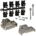 971-015-020-121 by NorComp Inc. - CONNECTOR BACKSHELL 15POS 45DEG SHLD