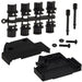 971-025-010-011 by NorComp Inc. - CONNECTOR BACKSHELL 25POS 45DEG BLACK