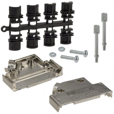 971-025-020-121 by NorComp Inc. - CONNECTOR BACKSHELL 25POS 45DEG SHLD