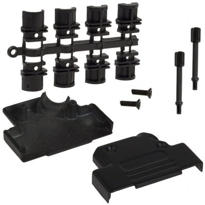 971-025-040R011 by NorComp Inc. - CONNECTOR BACKSHELL 25POS 45DEG SHLD