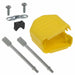 972-009-01SR081 by NorComp Inc. - CONNECTOR BACKSHELL 9POS 180DEG YLW