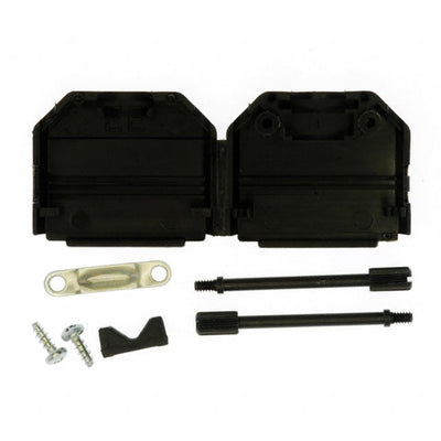 972-015-01SR011 by NorComp Inc. - CONNECTOR BACKSHELL 15POS 180DEG BLK