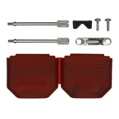 972-015-01SR061 by NorComp Inc. - CONNECTOR BACKSHELL 15POS 180DEG RED