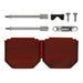 972-015-01SR061 by NorComp Inc. - CONNECTOR BACKSHELL 15POS 180DEG RED