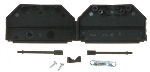 972-037-01SR011 by NorComp Inc. - CONNECTOR BACKSHELL 37POS 180DEG BLK