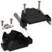 973-015-010R011 by NorComp Inc. - CONNECTOR BACKSHELL 15POS 180DEG BLK