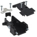 975-009-010-011 by NorComp Inc. - CONNECTOR BACKSHELL 9POS 180DEG BLACK