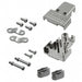 975T009-020R121 by NorComp Inc. - CONNECTOR BACKSHELL 9P 90/180DEG SHLD