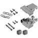 975T015-020R121 by NorComp Inc. - CONNECTOR BACKSHELL 15P 90/180DEG SHD