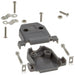 977-015-010R031 by NorComp Inc. - CONNECTOR BACKSHELL 15POS 180DEG GRAY