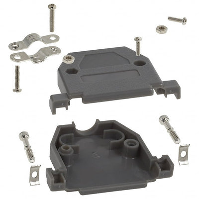 977-025-010R031 by NorComp Inc. - CONNECTOR BACKSHELL 25POS 180DEG GRAY