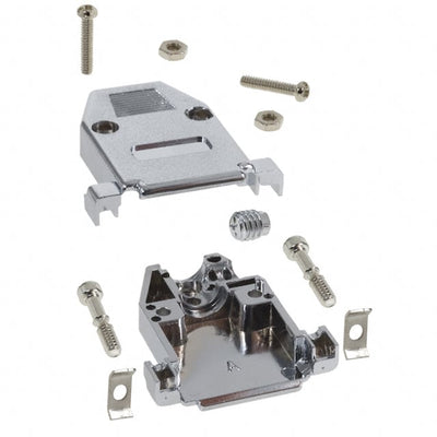 978-015-020-121 by NorComp Inc. - CONNECTOR BACKSHELL 15POS 180DEG SHLD