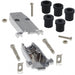 979-009-020-121 by NorComp Inc. - CONNECTOR BACKSHELL 9POS 180DEG SHLD