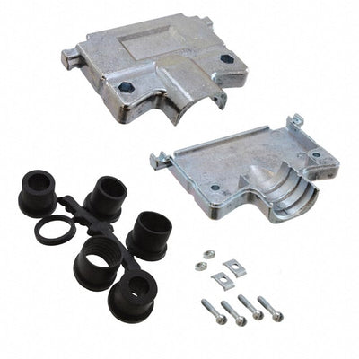 980-2000-348 by ITT Cannon, LLC - CONNECTOR BACKSHELL 37POS 180DEG SHLD