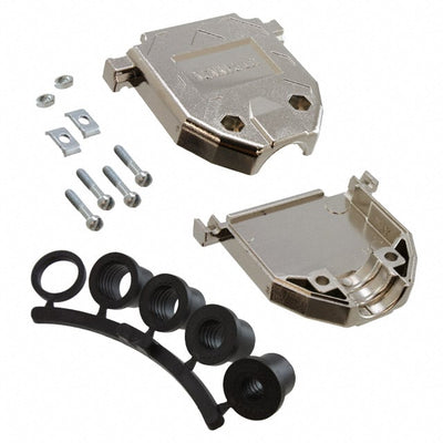 980-2000-352 by ITT Cannon, LLC - CONNECTOR BACKSHELL 25POS 180DEG SHLD