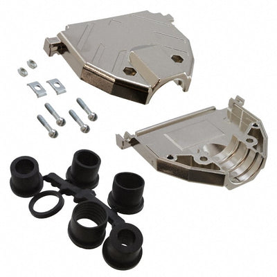 980-2000-353 by ITT Cannon, LLC - CONNECTOR BACKSHELL 37POS 180DEG SHLD