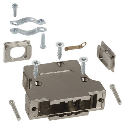 982-025-020R121 by NorComp Inc. - CONNECTOR BACKSHELL 25P 90/180DEG SHD