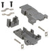 983-009-010R031 by NorComp Inc. - CONNECTOR BACKSHELL 9POS 180DEG GRAY