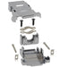 983-015-020R121 by NorComp Inc. - CONNECTOR BACKSHELL 15POS 180DEG SHLD