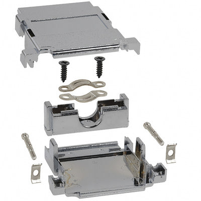 983-025-020-121 by NorComp Inc. - CONNECTOR BACKSHELL 25POS 180DEG SHLD