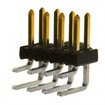 98423-G61-04LF by Amphenol ICC (FCI) - CONNECTOR HEADER R/A 8POS 2MM