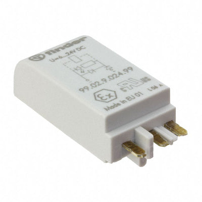 99.02.9.024.99 by Finder Relays, Inc. - LED & DIODE MODULE 6-24V DC